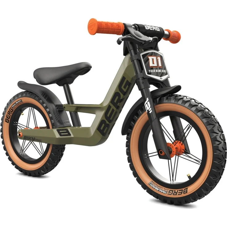 BERG Laufrad Biky Trail grün 12" + Handbremse – Bild 2