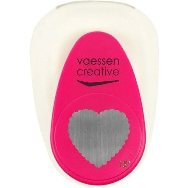 Vaessen Creative | Motivstanzer Herz Jakobsmuschel 34x35mm