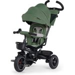 Kinderkraft Dreirad SPINSTEP mit Drehsitz und Schiebegriff pastel green