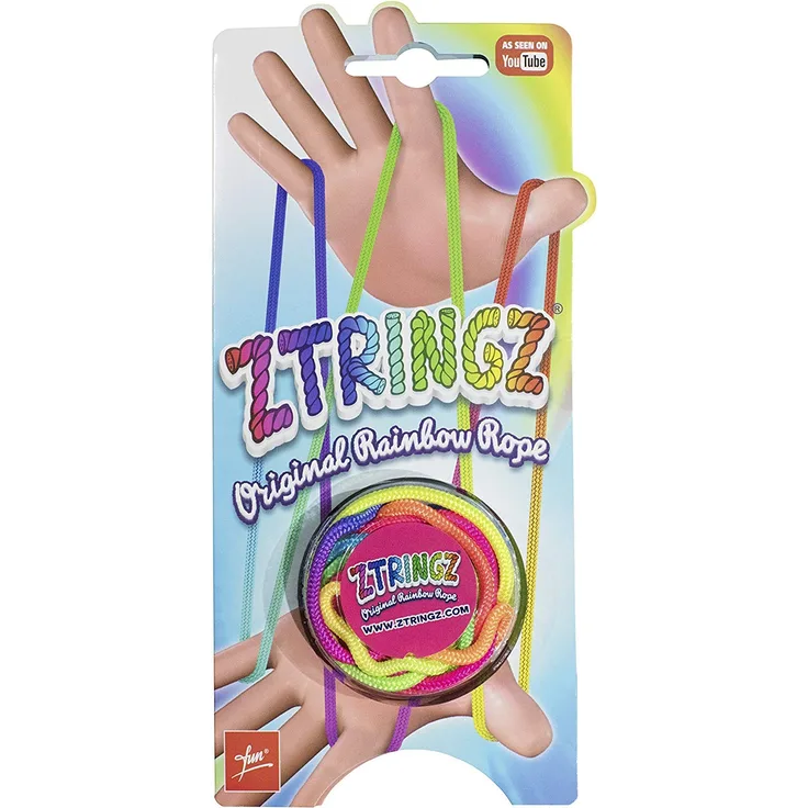 Ztringz Fadenspiel Fingerspiel Geschicklichkeitsspiel mehrfarbig (normal)
