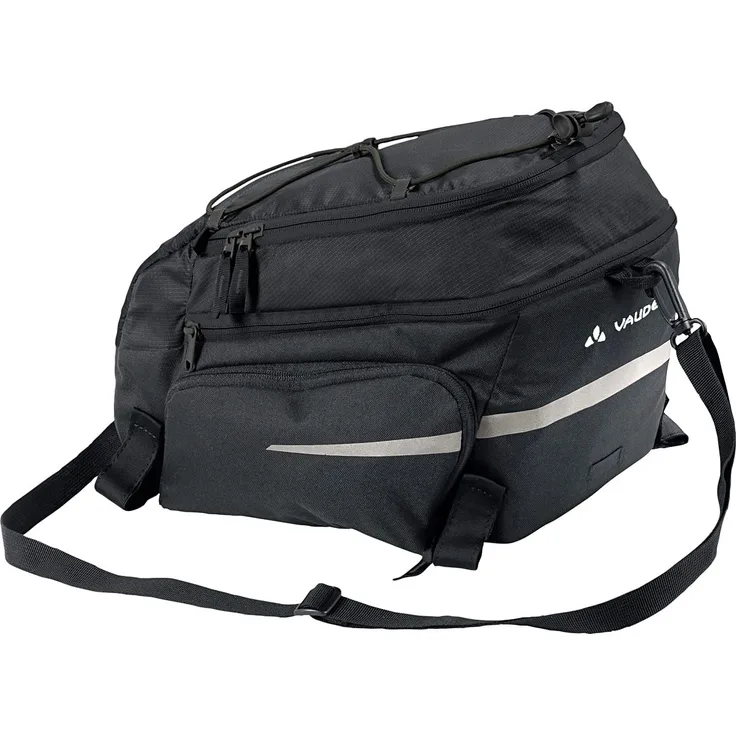 Vaude Silkroad Plus Snap It Gepäckträgertasche - Schwarz.