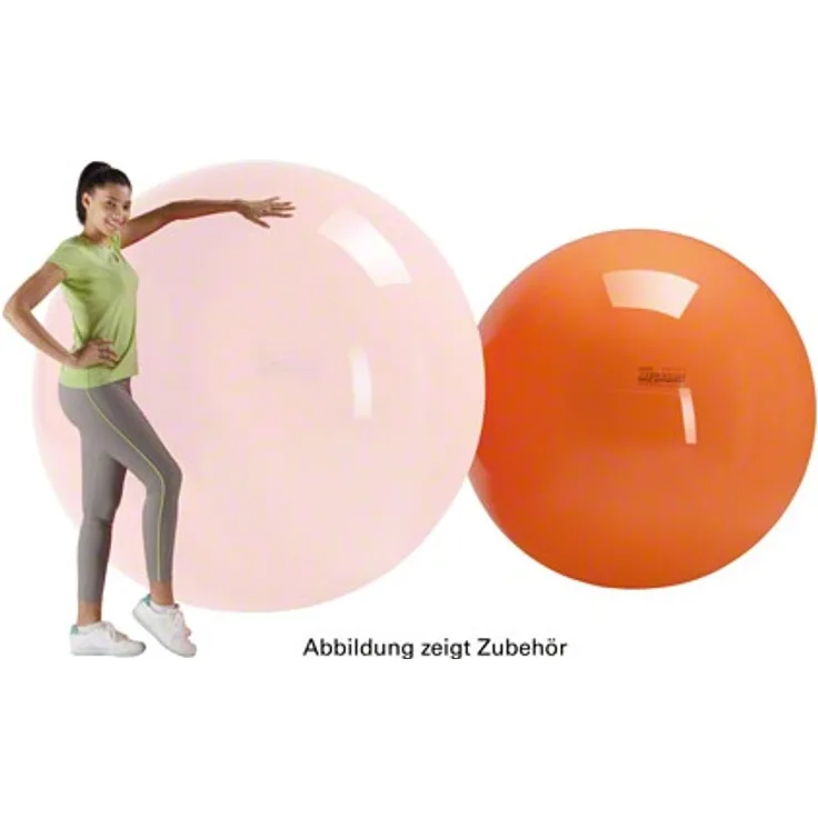 GYMNIC Megaball Gymnastikball Sitzball Yogaball Büroball Gymball 150 cm ORANGE, orange