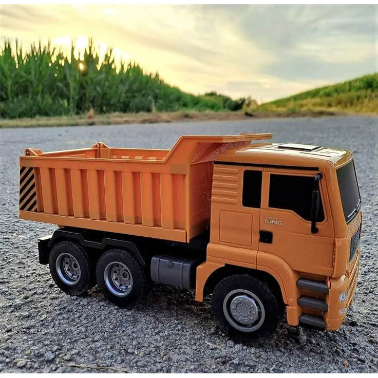 RC Kipplaster Lastwagen Laster LKW Licht Muldenkipper Kipper Truck Kipplader
