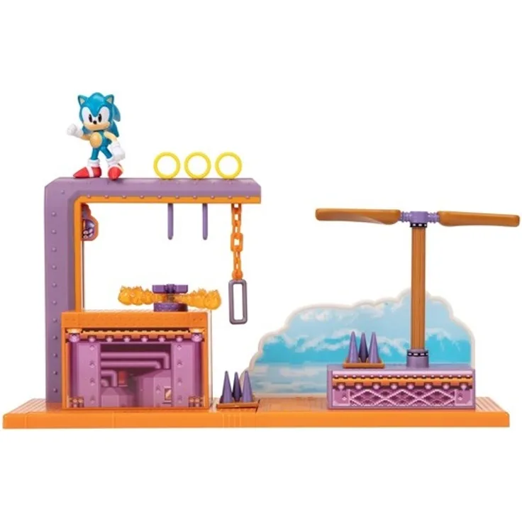 Jakks Sonic the Hedgehog 6. 35cm Playset Flying Battery Zone