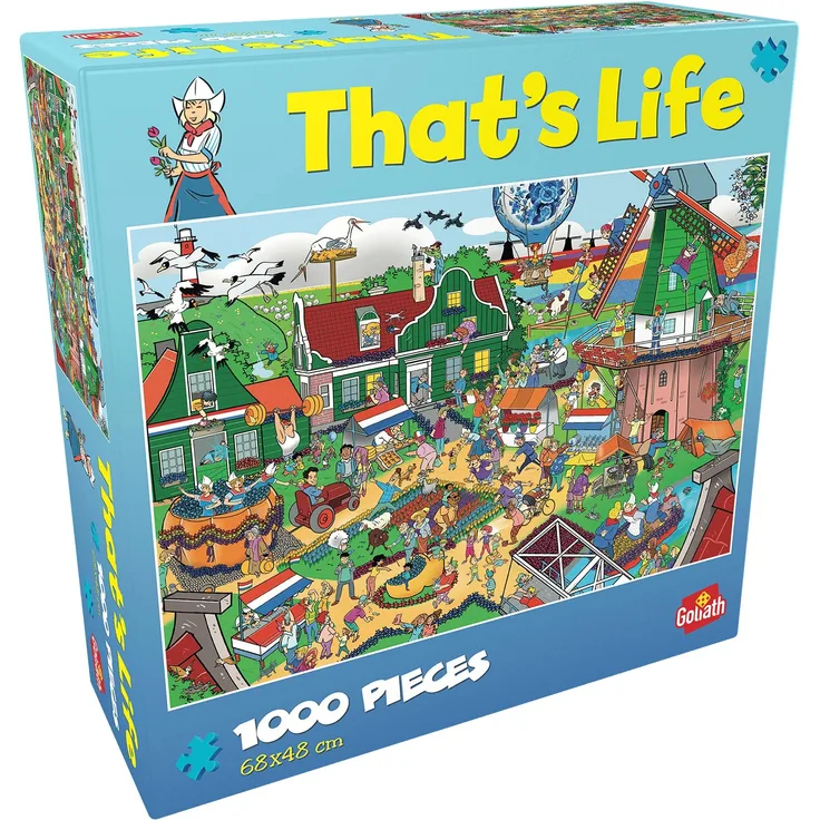 Goliath 919247006 Neues Puzzle 2021 That's Life, bunt