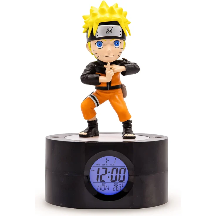 Teknofun Naruto Lichtwecker, Schwarz, Orange, Gelb, 18cm – Bild 1