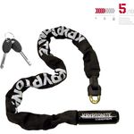 Kryptonite Keeper 785 Integrated Kettenschloss - schwarz.