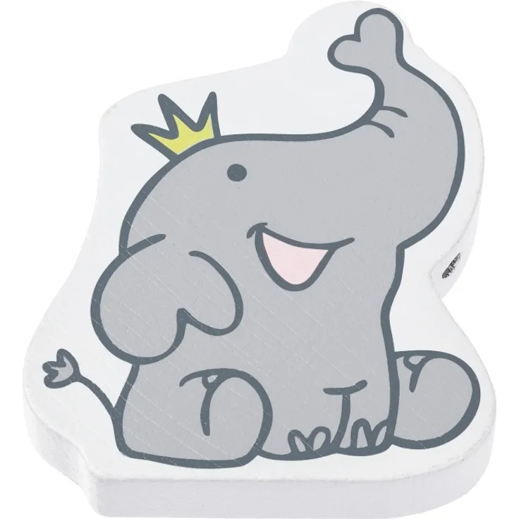 Schnulli-Elefant 40 x 60 x 10 mm, DL horizontal - Btl. 1 St.