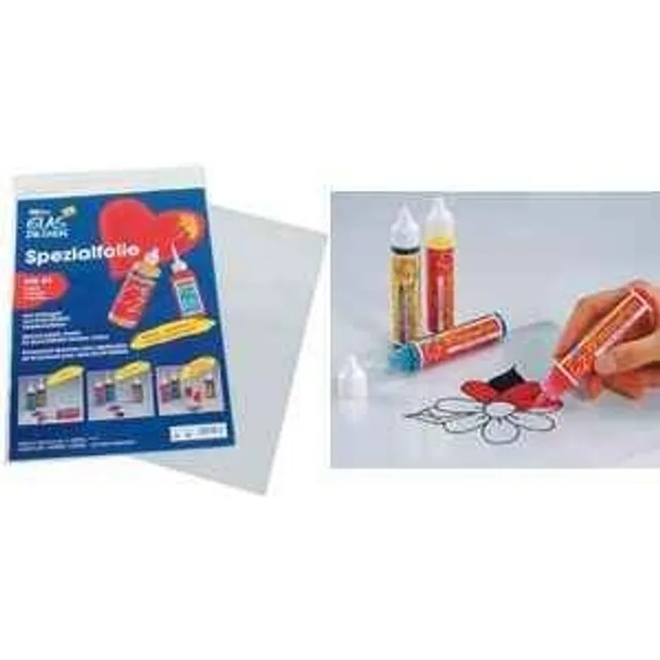 KREUL Spezialfolie Hobby Line Glas Design DIN A4