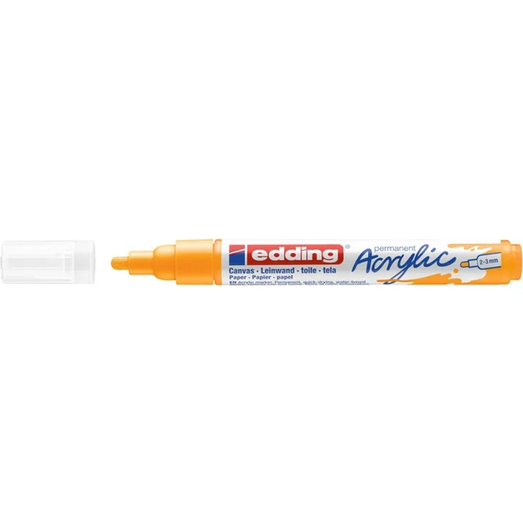 edding 5100 Acrylmarker medium sonnengelb – Bild 1