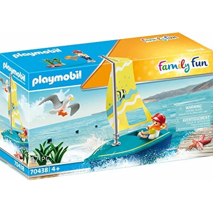 Playmobil Family Fun 70438 'Segeljolle', 17 Teile, ab 4 Jahren – Bild 1