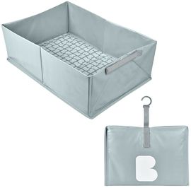 BÉABA, Faltbare Baby-Badewanne Pop-Up Camele'o, Blau