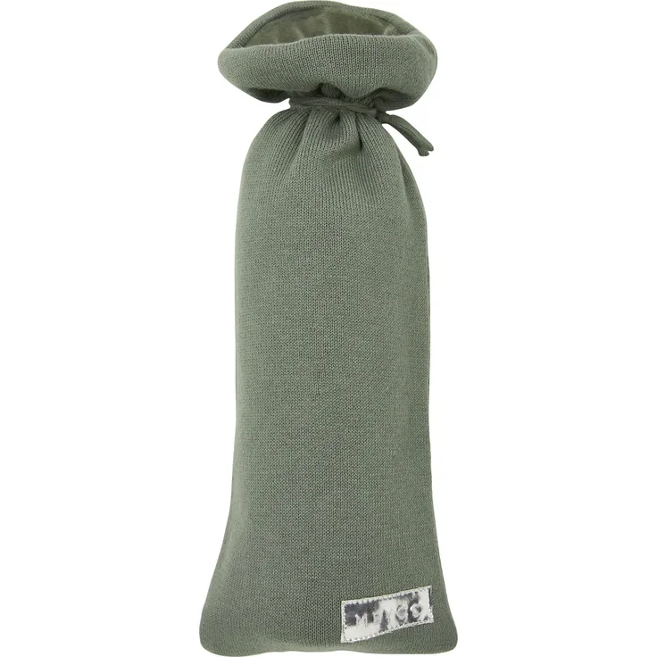 Meyco Knit Basic Fläschchentasche Forest Green Grün Dunkel 1