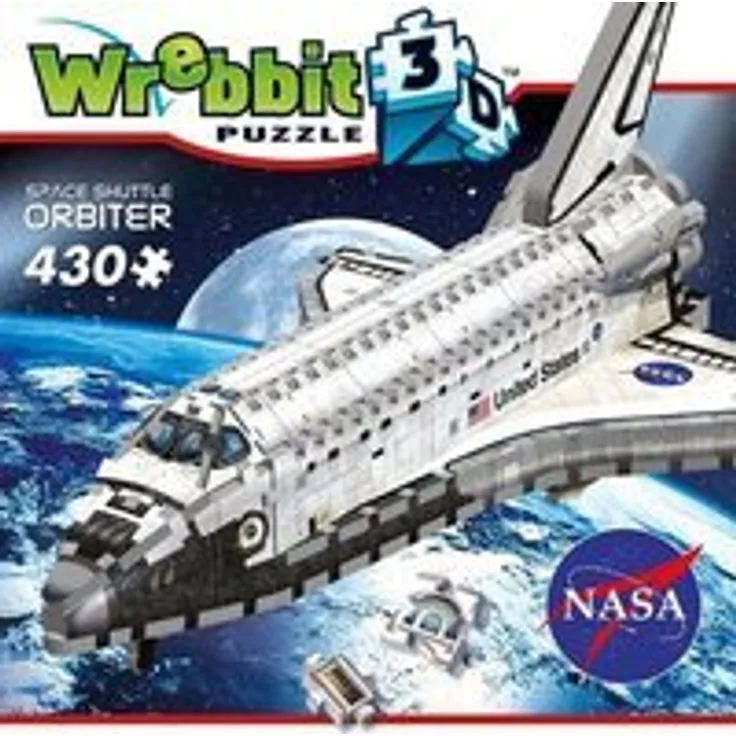 Wrebbit 3D W3D-1008 Orbiter Space Shuttle Puzzle
