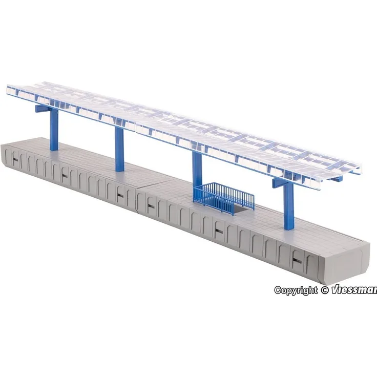 Moderne perron til C-spor H0 Kibri 39549