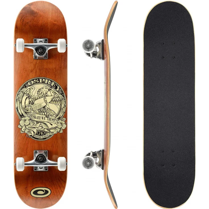 Osprey In SK8 We Trust Unisex Braun – Bild 1