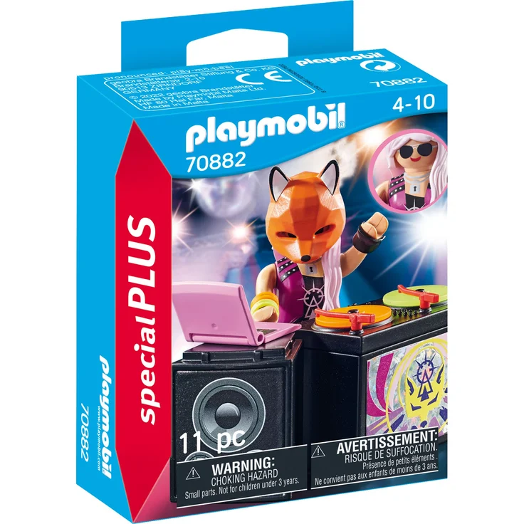 playmobil speacialPlus 70882 'DJ mit Mischpult', 11 Teile, ab 4 Jahren – Bild 1