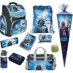 Star Wars Classic Schulranzen-Set 10tlg. Modell CLOU Ranzen 1. Klasse mit Sporttasche und Schultüte