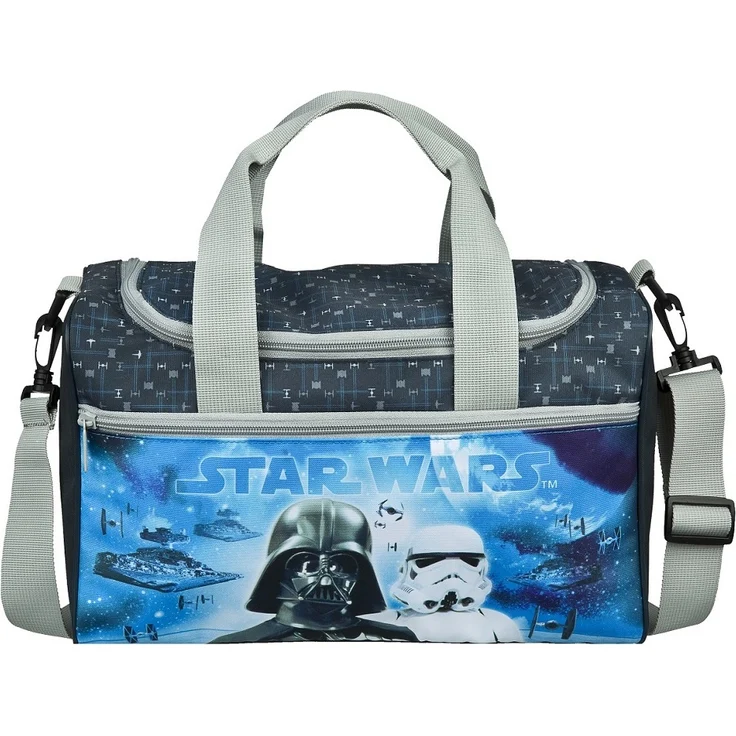 Star Wars Classic Schulranzen-Set 10tlg. Modell CLOU Ranzen 1. Klasse mit Sporttasche und Schultüte – Bild 6