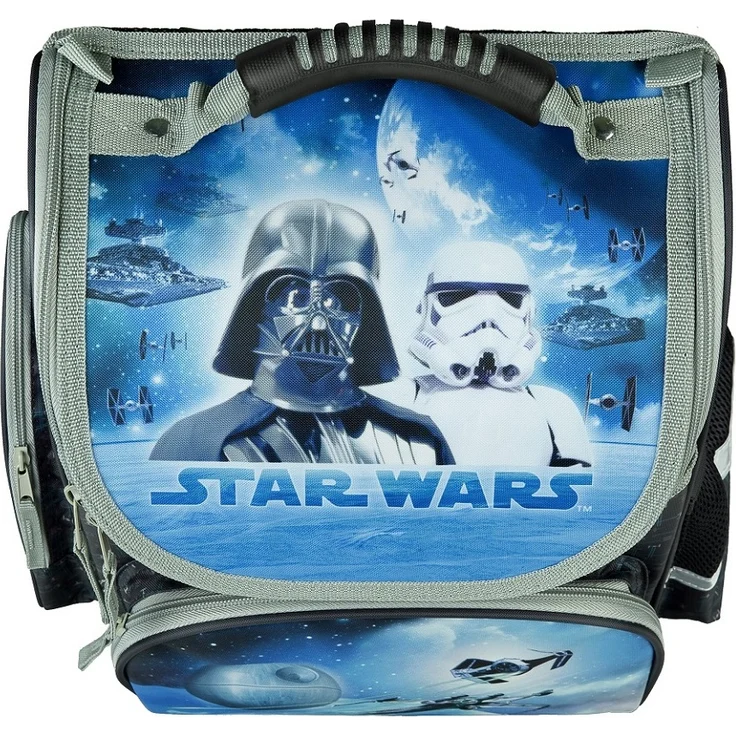 Star Wars Classic Schulranzen-Set 10tlg. Modell CLOU Ranzen 1. Klasse mit Sporttasche und Schultüte – Bild 3