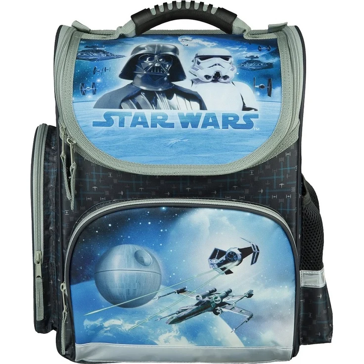 Star Wars Classic Schulranzen-Set 10tlg. Modell CLOU Ranzen 1. Klasse mit Sporttasche und Schultüte – Bild 2