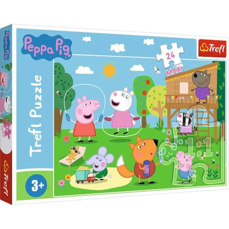 TREFL 14342 Maxi Puzzle 24 Teile – Peppa Pig