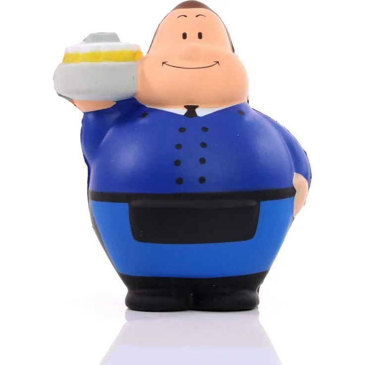 SQUEEZIES® Herr Bert® Köbes Bert - Knautschfigur zum Stressabbau - Stressball Anti-Stress Beschäftigung Stressbewältigung - Geschenk Arbeit Kollegen Mitarbeiter Kunden Freunde