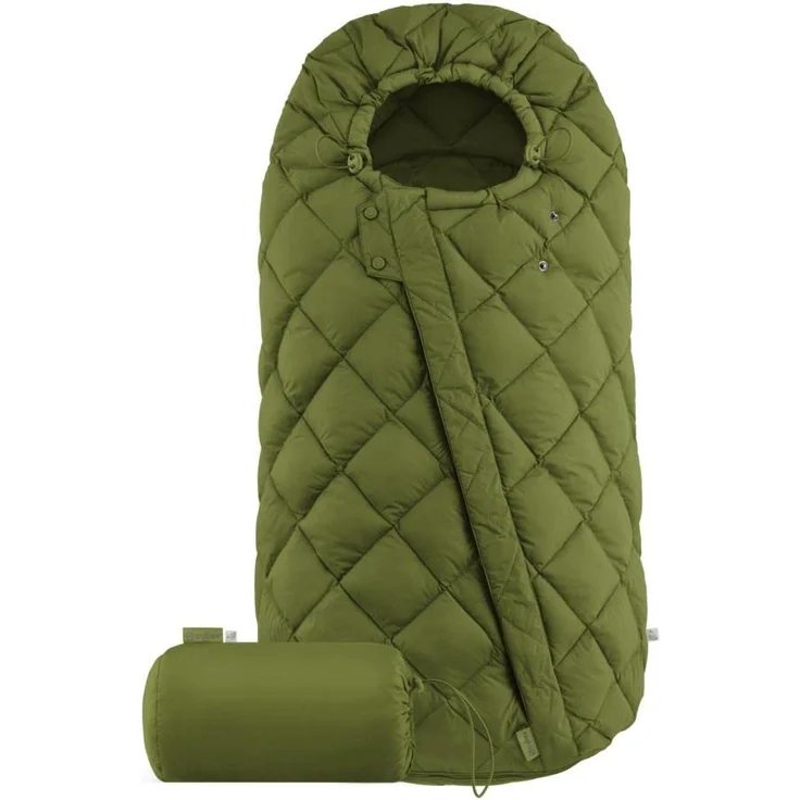 CYBEX Gold Fußsack Snøgga 2, Für Kinderwagen, Für Kinder von 6 Monaten bis 3 Jahren, TOG 4, Nature Green (Grün) – Bild 1