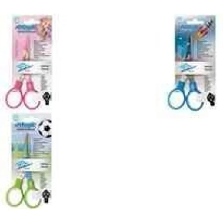 WEDO Bastelschere MAGIC Fußball, rund, Länge: 130 mm