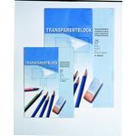 Glorex Transparentpapierblock 80g A3 , 25 Blatt