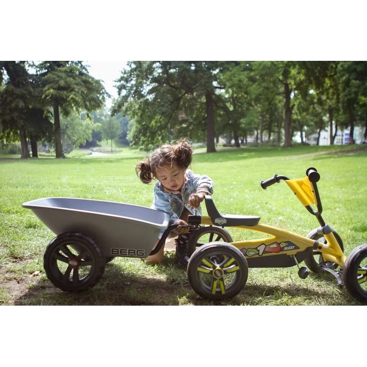 BERG Gokart Zubehör Anhänger Trailer S inkl. Anhängerkupplung - für Buzzy – Bild 4