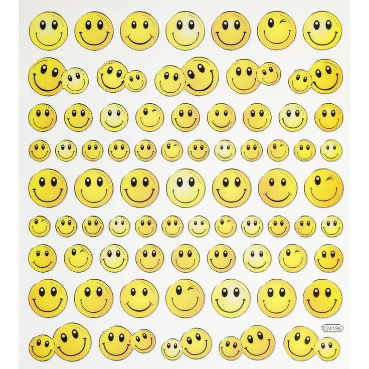 Design Sticker Folie Smily