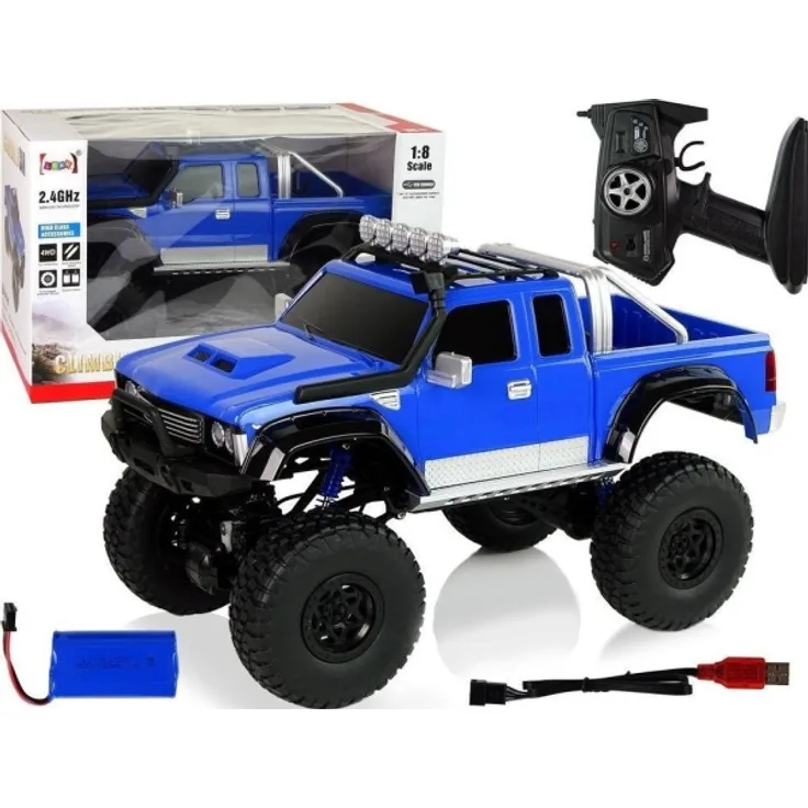 Auto Off- Road R/C 2. 4G Climbing Car 1: 8 blue