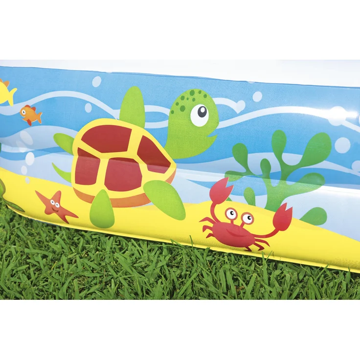 Bestway Spielbecken mit Vordach Blau 140 x 140 x 114 cm 52192 – Bild 9