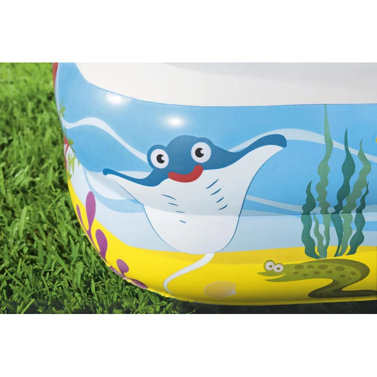 Bestway Spielbecken mit Vordach Blau 140 x 140 x 114 cm 52192 – Bild 32