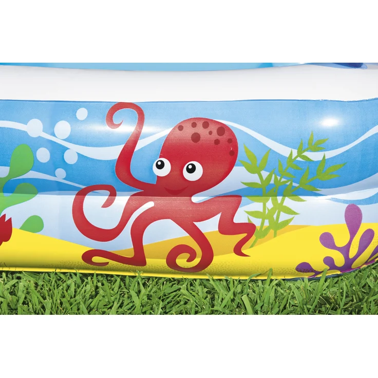 Bestway Spielbecken mit Vordach Blau 140 x 140 x 114 cm 52192 – Bild 28