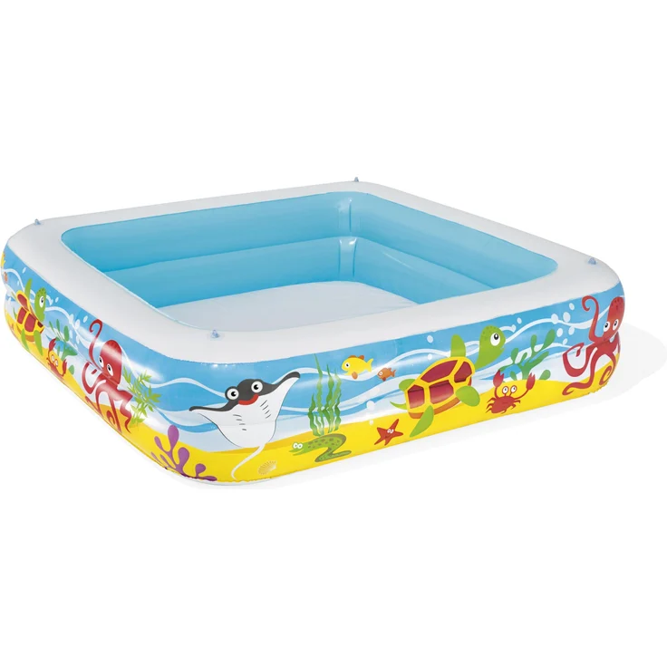 Bestway Spielbecken mit Vordach Blau 140 x 140 x 114 cm 52192 – Bild 15