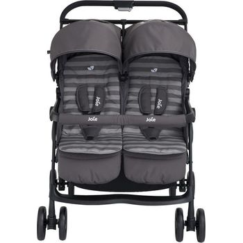 Joie Aire Twin Zwillingsbuggy inkl. Regenverdeck Dark Pewter Tests Infos Preisvergleich