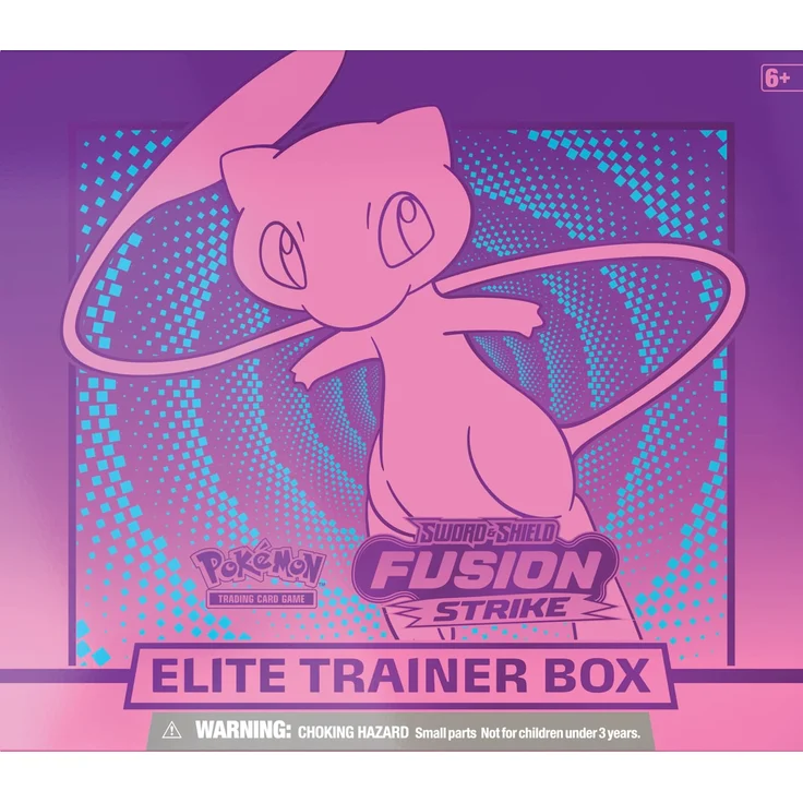 Pokémon Sword & Shield Fusion Strike Elite Trainer Box - Mew englisch cards – Bild 3