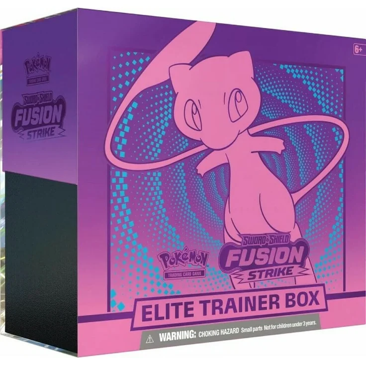 Pokémon Sword & Shield Fusion Strike Elite Trainer Box - Mew englisch cards – Bild 1