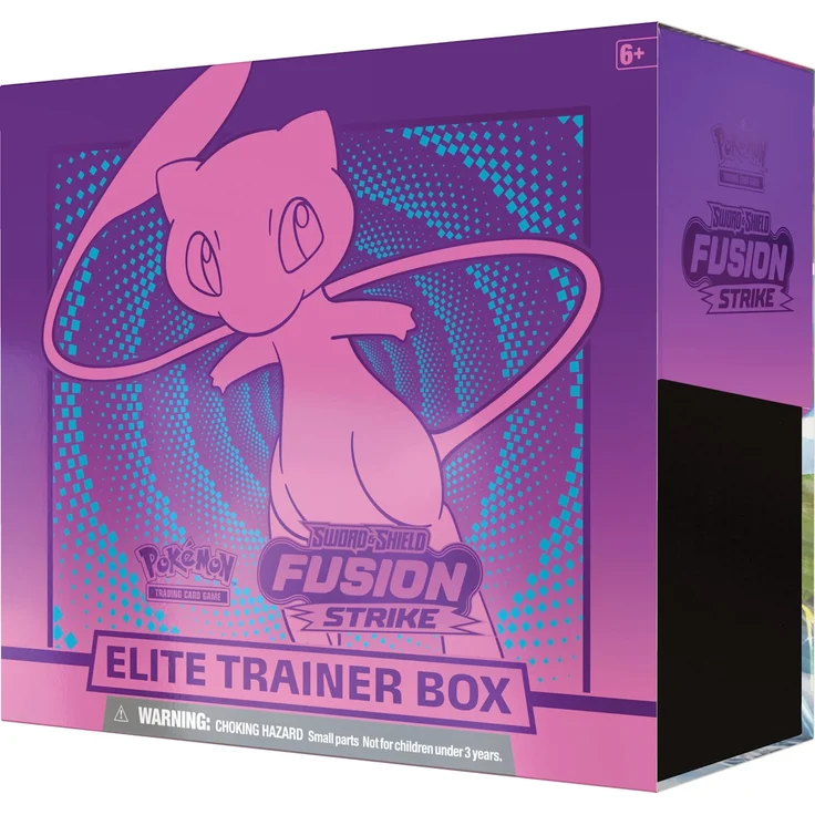 Pokémon Sword & Shield Fusion Strike Elite Trainer Box - Mew englisch cards – Bild 2