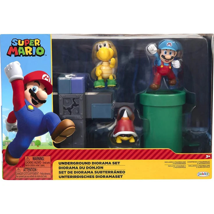 Nintendo Super Mario 6cm Figuren Multipack Diorama Spielset - Unterirdische Welt – Bild 8