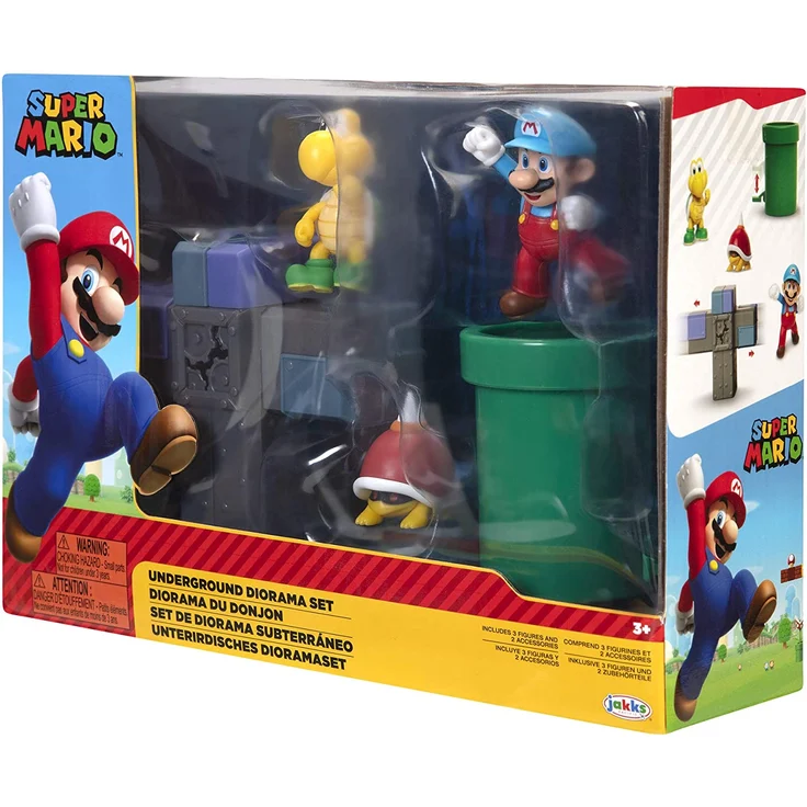 Nintendo Super Mario 6cm Figuren Multipack Diorama Spielset - Unterirdische Welt – Bild 6