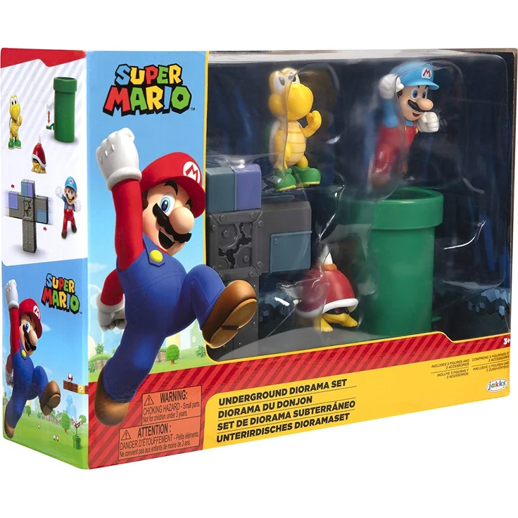 Nintendo Super Mario 6cm Figuren Multipack Diorama Spielset - Unterirdische Welt – Bild 9
