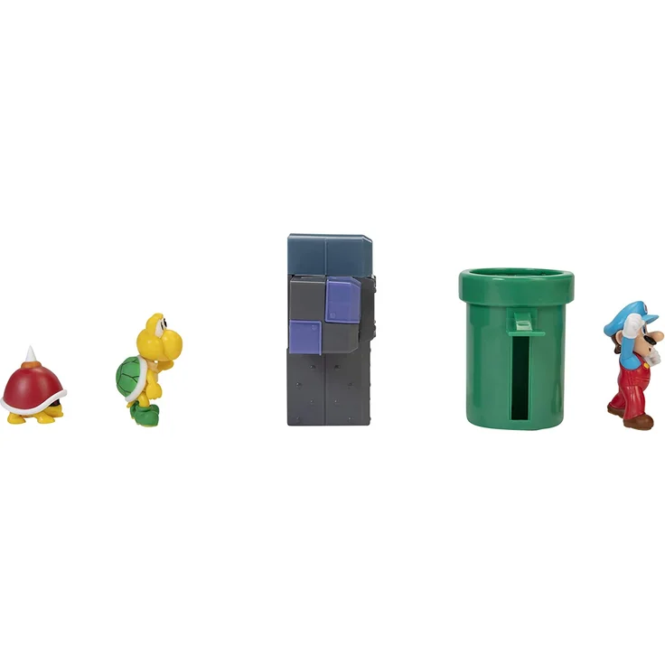 Nintendo Super Mario 6cm Figuren Multipack Diorama Spielset - Unterirdische Welt – Bild 3