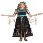 Amscan dress up Kostüm Dazzling CleoMädchen schwarz mt 6 - 8 Jahre