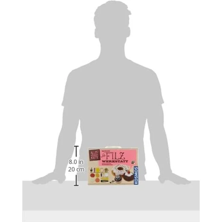 KOSMOS AllesKönnerKiste Filz-Werkstatt für Anfänger – DIY-Bastelset für kreative Mädchen und Jungen ab 8 Jahren – das ideale Geschenk für den Kindergeburtstag – Bild 6
