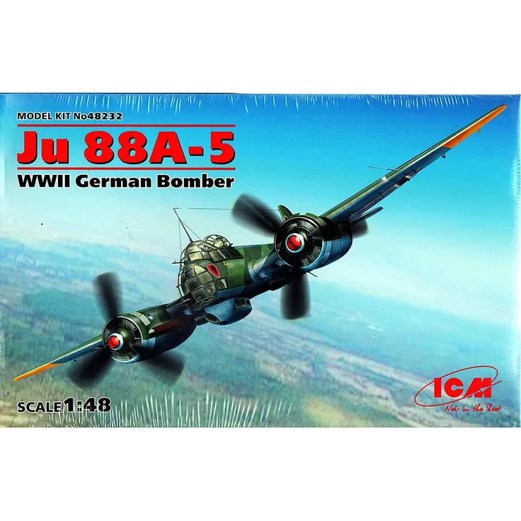 ICM 48232 Ju 88A-5, WWII German Bomber