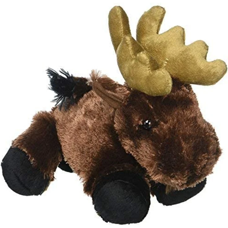 Wild Republic Hug 'ems Plüschtier, Kuscheltier, Elch 18 Cm – Bild 3