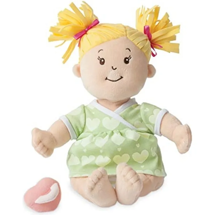 Manhattan Toy babypuppe Stella Mädchen 38,1 cm textilblond 4-teilig